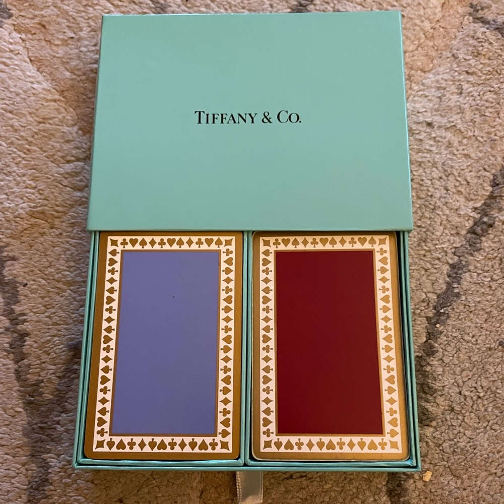Tiffany & Co. playing cards